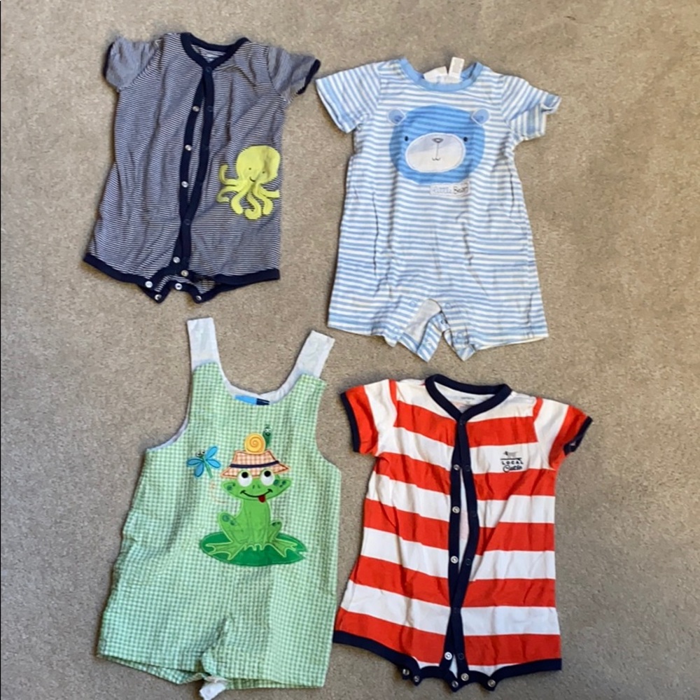 Carter’s boy’s jumper, romper, onesie 18 mo baby